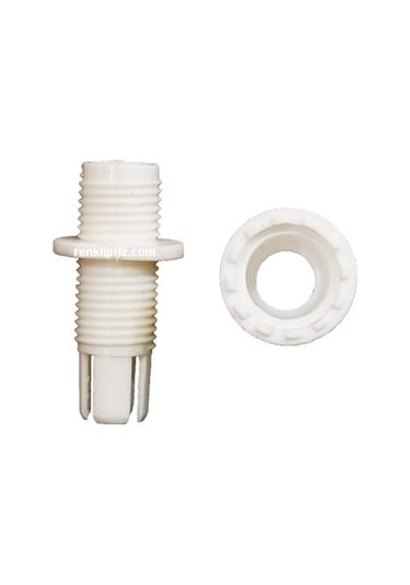 Plastik Kablo Kilidi-Avize Kablo Tutucu Beyaz 15 Adet