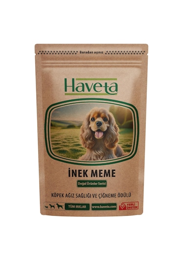 Haveta Kurutulmuş İnek Meme 500 G