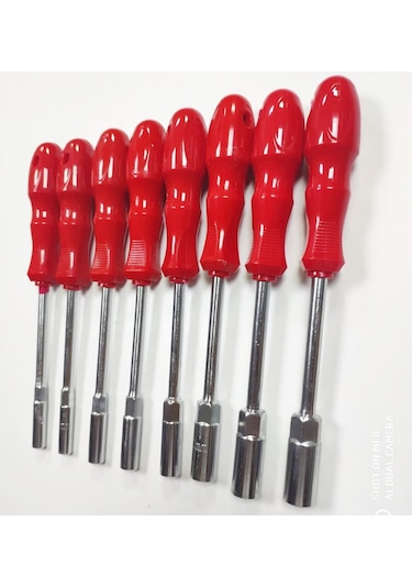 Lokma Tornavida Takımı 6 MM 7 MM 8 MM 9 MM 10 MM 11 MM 12 MM 13 MM 8 Parça