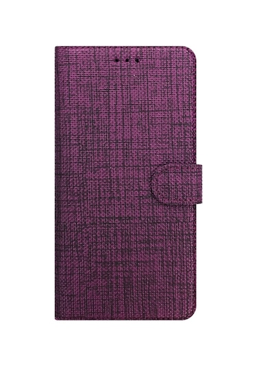 Samsung Galaxy A6 (A600) Kilif Fitcase Fabric Kapakli Cüzdanli 359200657
