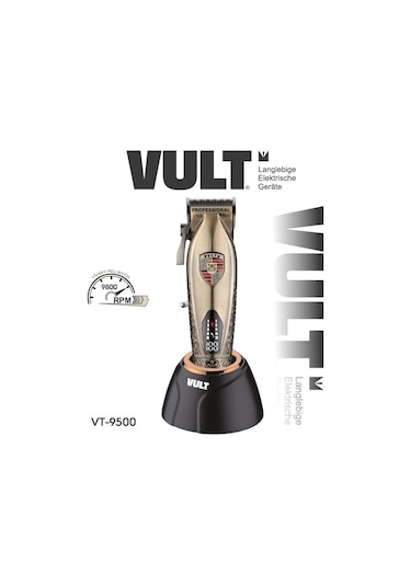 Vult VT-9500 Profesyonel Saç Sakal Tıraş Makinesi