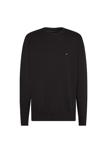 Erkek Essentıal Terry Crewneck Sweatshirts Triple Black