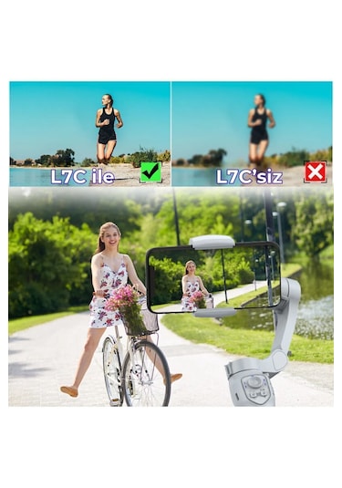 Xcore L7c Pro Plus Akıllı Telefon Görüntü Sabitleyici Gimbal
