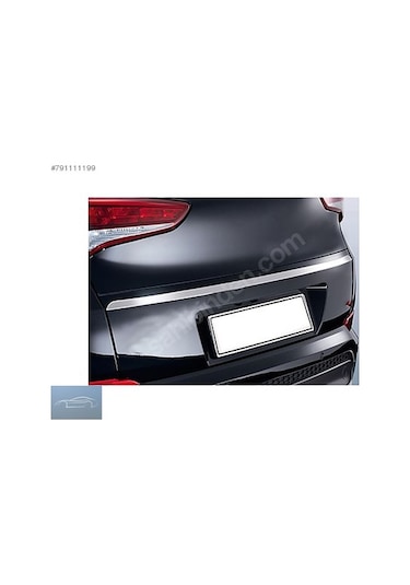 Hyundai Tucson Bagaj Alt Çıta 2015-2018 Krom Paslanmaz Çelik