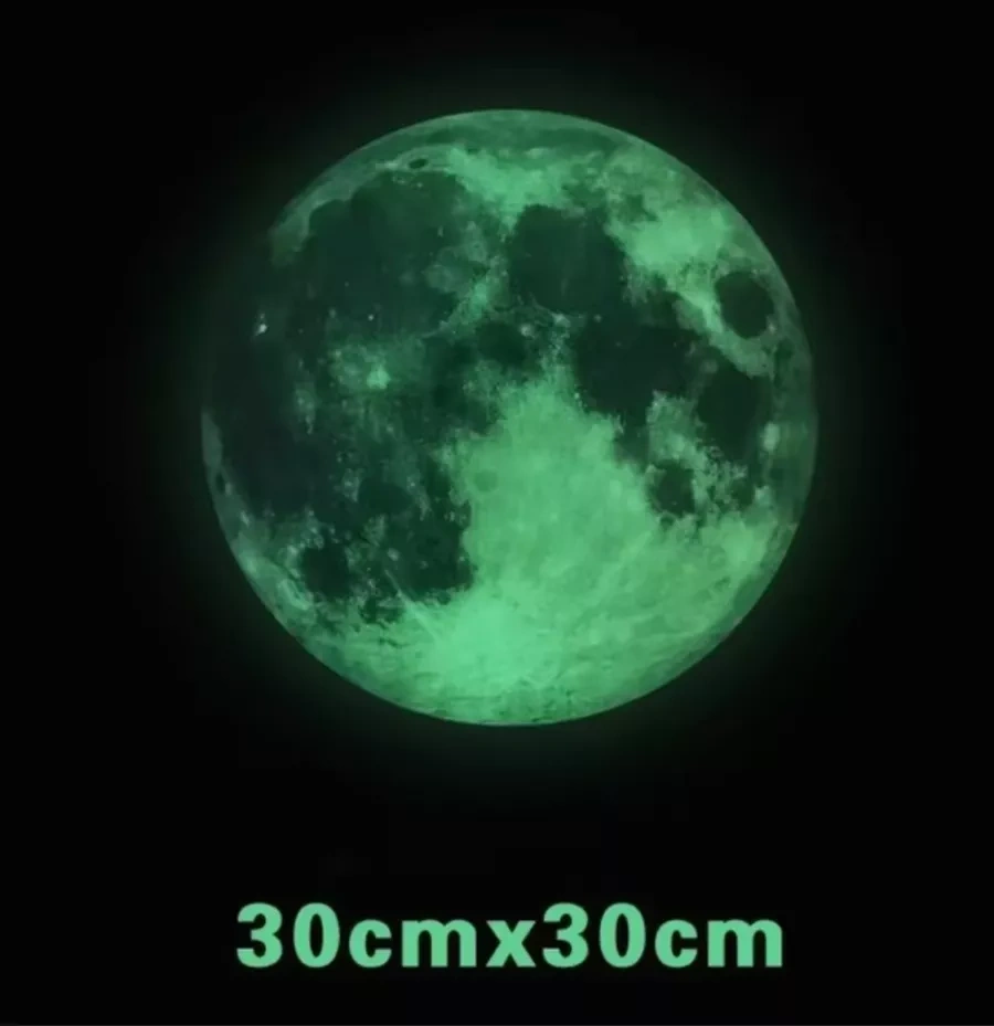 Vipotolki Çocuklar İçin Duvarınıza Yapıştırılabilen, Işıklı İç Mekan Çıkartmaları. 229280939 Yeşil