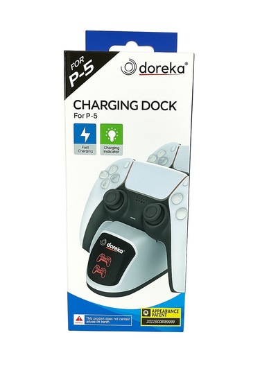 Doreka Ps5 Dualsense Şarj Istasyonu Playstation 5 Uyumlu Charging Station Tp5-0515b Beyaz
