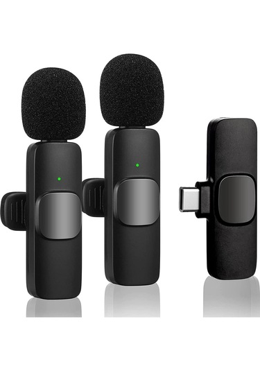 Skytek K9 Kablosuz İkili Yaka Mikrofonu Youtube Tik Tok Vlog Lightning Uyumlu