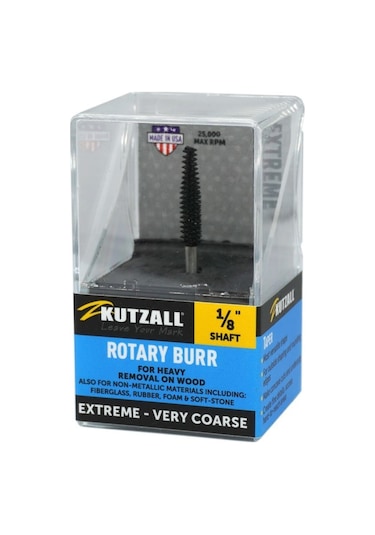 Kutzall Tx-18-ec Ekstra Kalın Diş Konik Çam Tipi Törpü 3.1 Mm Sap