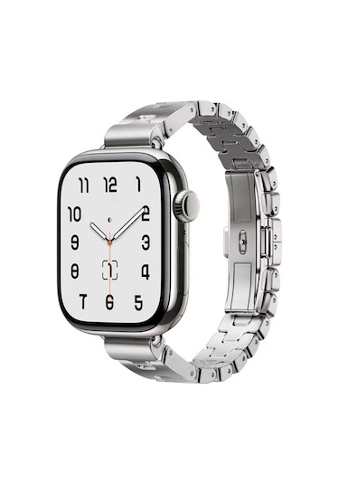 Apple Uyumlu Watch 44mm Zore Krd-150 Metal Kordon