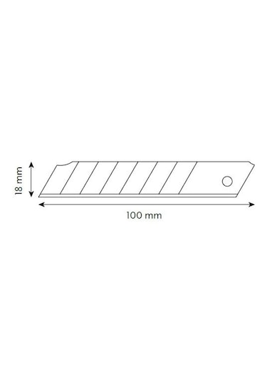 VIP-TEC VT875109 Profesyonel Maket Bıçağı (Metal Gövde) 18 mm