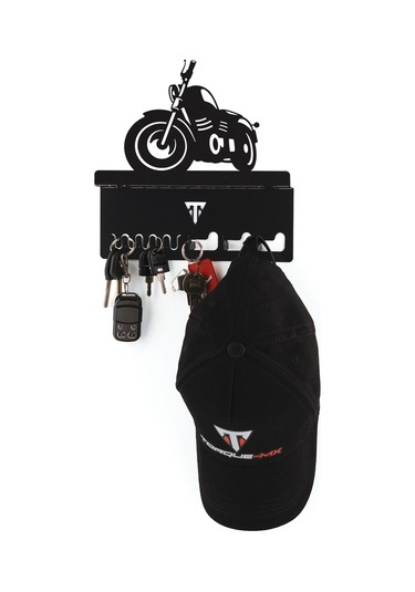 Torque-MX Metal Dekoratif Anahtar Askısı EA10 Siyah