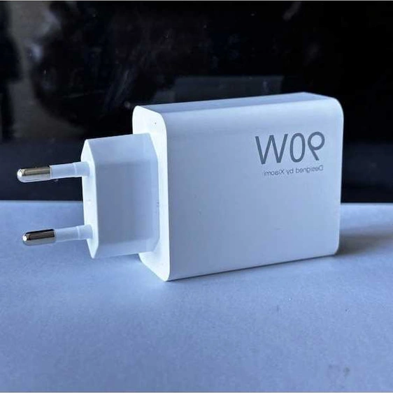 Zyzqstore 90w Xiaomi Turbo Şarj Adaptörü + 6a Type-c Kablo - Mi 14/13/ Ultra/poco X7/x6 Pro Uyumlu, Garanti İçeren Beyaz