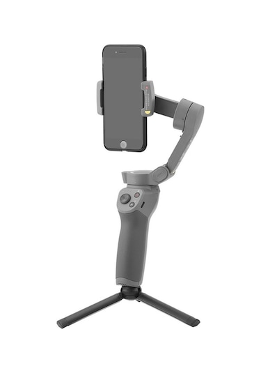 Createtech Alüminyum Montaj Tripod, Kaymaz Silikon Ped, Osmo Mobile 3 Tornavida Sabitleyici