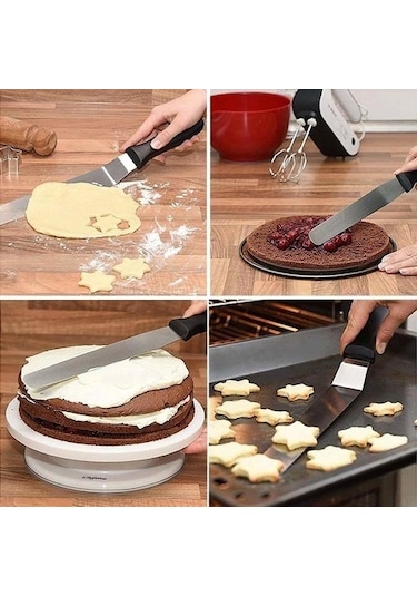 Narkalıp Küçük Boy Pasta Sıvama Spatulası