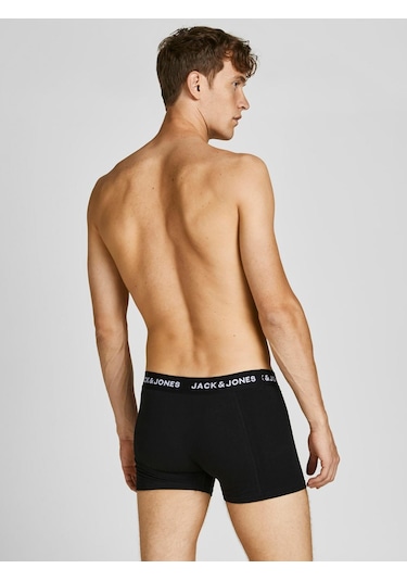 Jack&Jones Jacblack Frıday Erkek Boxer 5'Li Paket Siyah