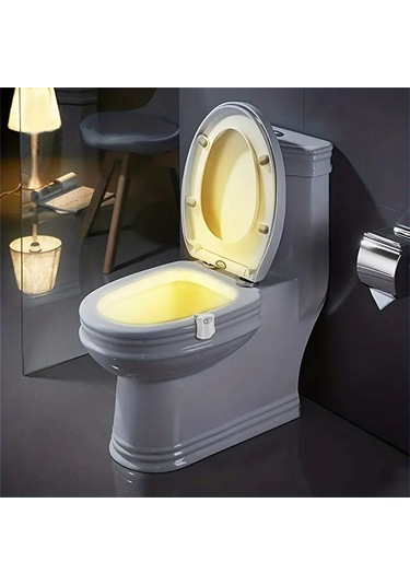 Banyo Yaratıcı Sensörlü Led Gece Lambası, Atmosferik Işık