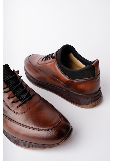 Muggo Fire Garantili Erkek Günlük Klasik Hakiki Deri Casual Rahat Ortopedik Ayakkabı Taba Muggo Fire Garantili Erkek Günlük Klasik Hakiki Deri Casual Rahat Ortopedik Ayakkabı Taba