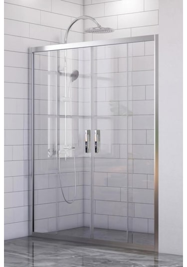 Durul Duşakabin Ön Cephe 5mm Şeffaf H:190 Cm Şeffaf