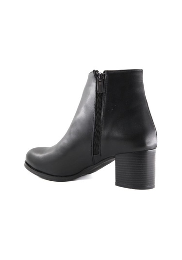 Miss Park Moda 09 K1800 Siyah Kadın Bot Siyah