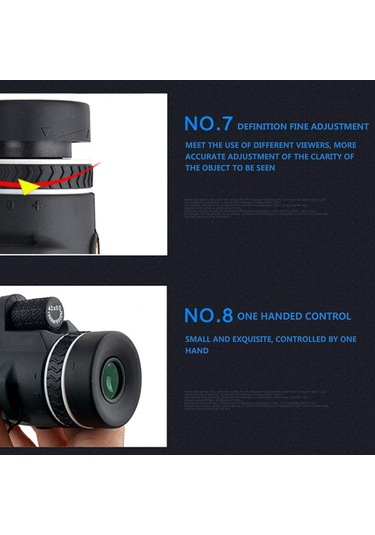 Monoküler Kamera Teleskopu, Yüksek Büyütme Teleskopu, Teleskop, Açık Hava Yeni Başlayan Teleskop