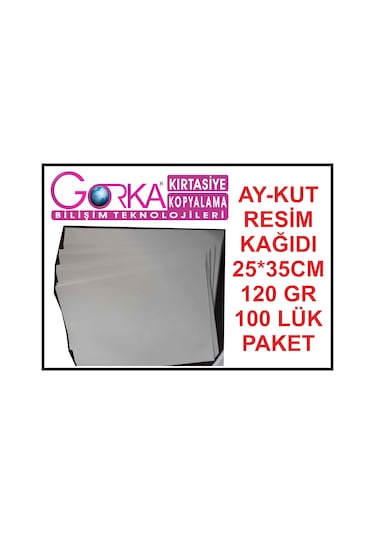 Resim Kağıdı 25x35 120 G 100 Adet Paketli