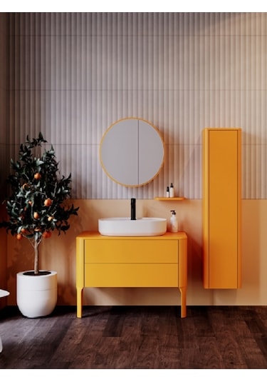 Isvea Italyan Sogno 100 Cm Banyo Dolabı Set