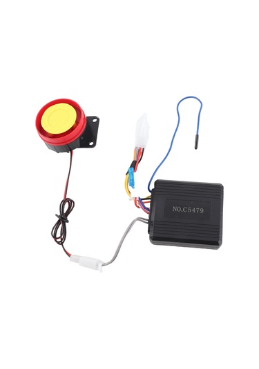 Ximistore9 Motosiklet Güvenlik Sistemi: Su Geçirmez Ana Ünite, 125db Yüksek Sesli Alarm, Titreşim Hassasiyeti Ayarı, Motor Kilidi Ve Araç Bulma Fonksiyonu