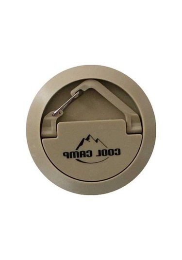 Ebitda Küçük Ve Kolay Kurulan Cool Camp Cf-a208 Kamp Çadırı, Manyetik Kanca Ile Skywalf Kamp Işığı Asılı, Haki Haki