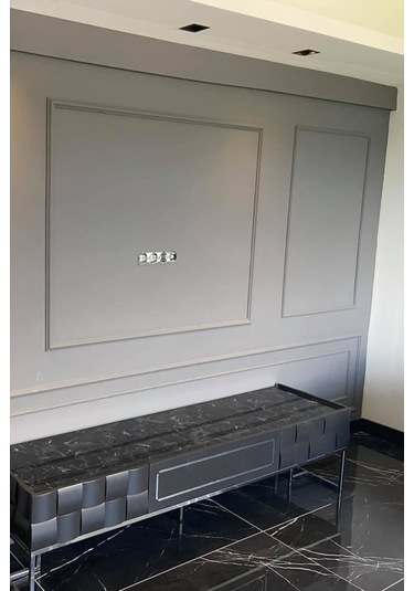 Boyanabilir Duvar Çıtası 3 Cm Poliüretan Çıta Boyanabilir Çıta 1 Boy 240 Cm