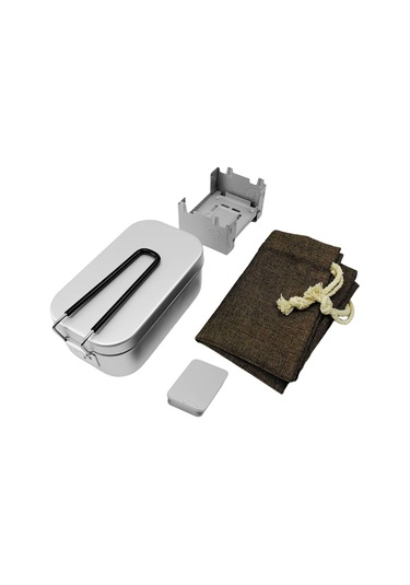 Kamp Alkol Soba Öğle Yemeği Kutusu Mini Katlanır Soba Veranda Açık Balıkçılık Tarzı A Çok Renkli