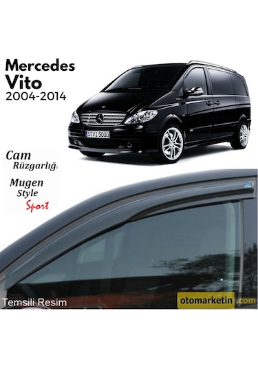 Mercedes Vito Mugen Cam Rüzgarlığı 2004-2014