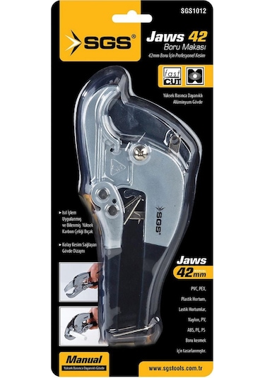 Sgs1012 Jaws 42 Pprc Boru Kesme Makası 42mm
