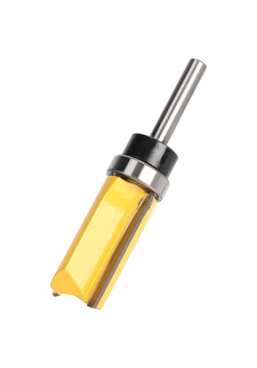 Symbee Karbon Çelik Ahşap Kesici, T Tipi Dik Kenar Tırpanlama Aracı, 6mm Saplı, 19mm Kesit, Dolgu Freze - Wardrobe Kapısı Düzelme Ve Tırpanlama İçin