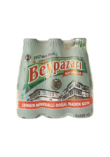 Beypazarı Sade Maden Suyu 6 x 200 ML