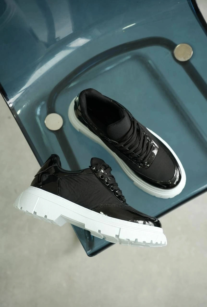 Kb-x201 Kuback Siyah Rugan Paraşüt Günlük Erkek Ayakkabı Siyah16