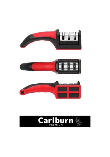 Özel Üretim Tutmalı Paslanmaz Keskinleştirici 3 Kademeli Profesyonel Kolay Bıçak Bileme Aleti