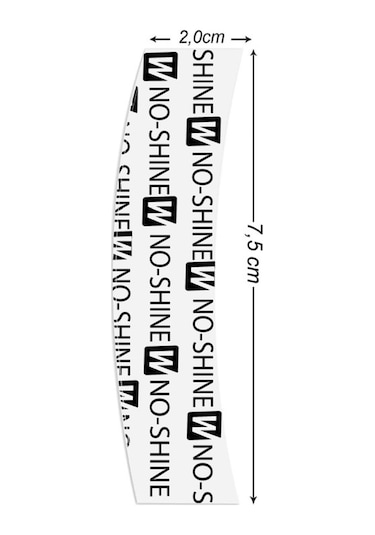 Walker Tape No-Shine C Protez Saç Bandı 36'lı 2 CM x 7.5 CM