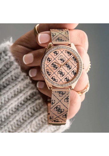Guess Guw1279l3 Kadın Kol Saati Rose Gold