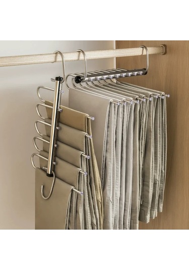 Wholesale11 Paslanmaz Çelik Katlanır Pantolon Askısı Çok Diğer