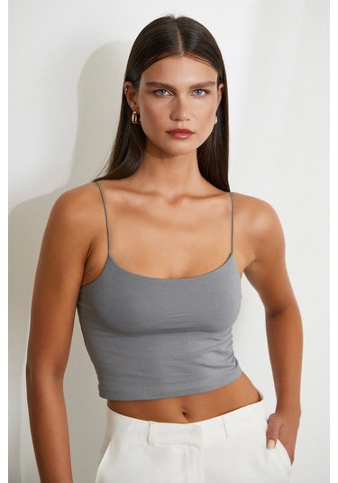 Lastik Askılı Top Gri Gri