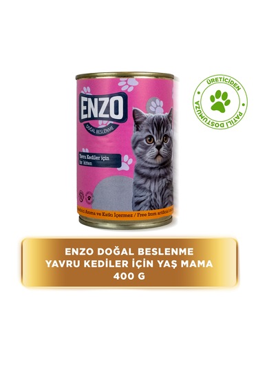 Konserve Yavru Kedi Maması 400 Gr X 24