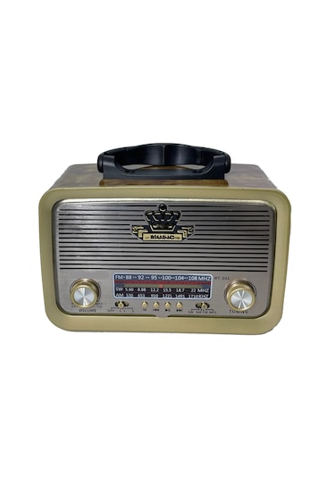 Everton Rt-301B Bluetooth Usb-Sd-Fm Nostaljik Radyo