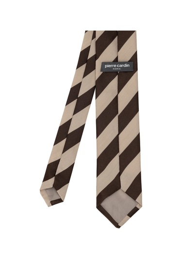Pierre Cardin Erkek Kahverengi Kravat 50319181-400 Kahverengi