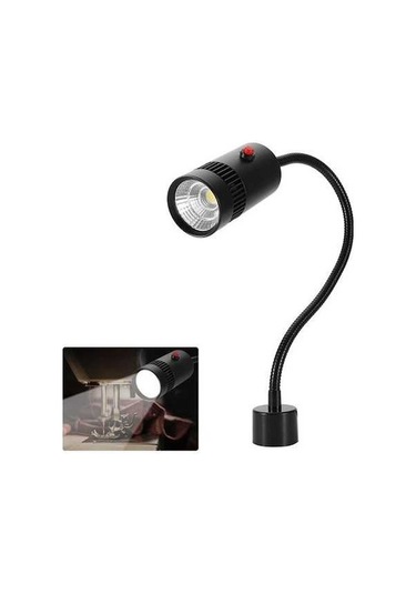 Fortunelane 7'lik Led Çalışma Lambası, Manyetik Tabanlı, 360 Esnek Boyun, Yüksek Parlaklık, Alüminyum Gövde, Ip44 Su Geçirmez, En Diğer