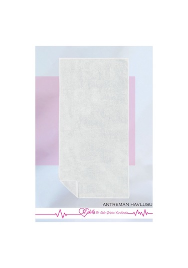 30x85cm Sporcu Havlusu Pamuklu, Anti Bakteriyel, Ter Emici Fitness Plates Boks Tenis Spor Havlusu Beyaz