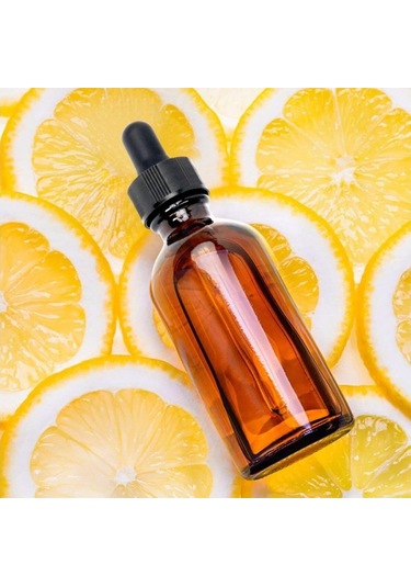 30Ml Amber Damlalıklı Cam Şişe Damlatma Uçlu