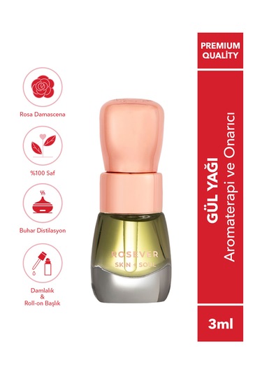 Rosever Skin Soul Saf Gül Yağı