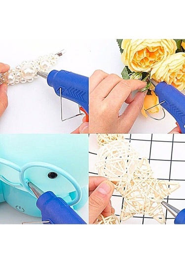 100watt Sıcak Silikon Tabancası + 10 Adet Çubuk Slikon Cn