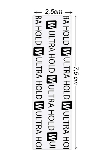 Walker Tape Ultra Hold™ Tape Protez Saç Bandı Düz (''1 x 3'' - 2.