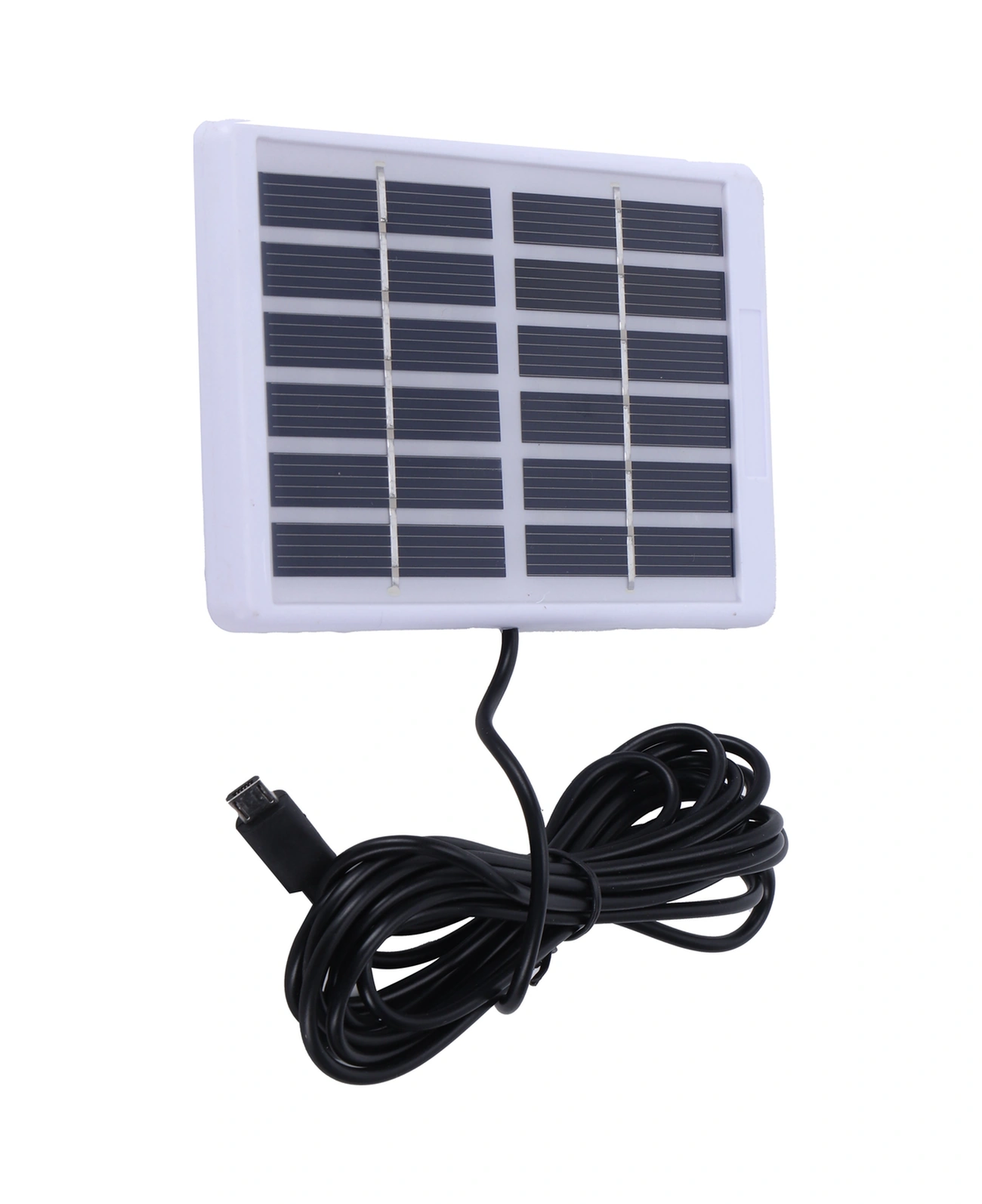 Geeroyoo 1.2w 6v Polikristal Güneş Paneli - Mikro Usb Arayüzlü, Depolama Fonksiyonu Yok, Düşük Güçlü Cihazlar İçin